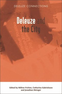 Cover Deleuze and the City (eBook, PDF)