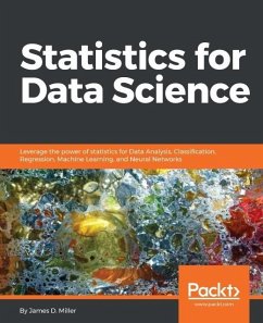 Statistics for Data Science (eBook, ePUB) - Miller, James D.