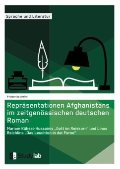 Repräsentationen Afghanistans im zeitgenössischen deutschen Roman. Mariam Kühsel-Hussainis 