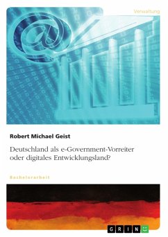 Deutschland als e-Government-Vorreiter oder digitales Entwicklungsland? (eBook, ePUB)