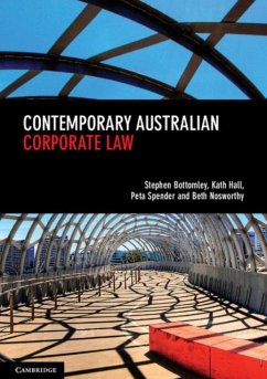 Cover Contemporary Australian Corporate Law (eBook, PDF)