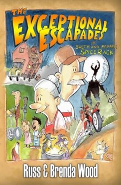 The Exceptional Escapades of Salty and Pepper SpiceRack - Wood, Russ