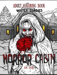 Adult Coloring Book Horror Cabin - Shah, A. M.