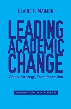 Leading Academic Change - Maimon, Elaine P