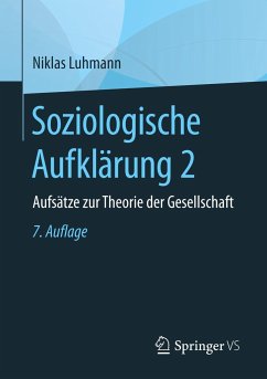 Soziologische Aufklärung 2 - Luhmann, Niklas