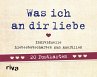 Was ich an dir liebe - 20 Postkarten - Bild 1