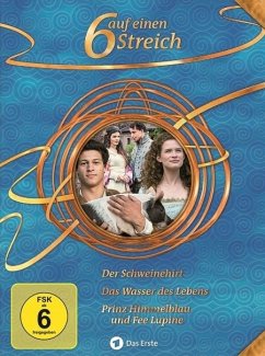 6 auf einen Streich - Märchen-Box Vol. 15: Prinz Himmelblau und Fee Lupine, Das Wasser des Lebens, Der Schweinehirt DVD-Box - Märchenbox 15 Prinz Himmelblau Sch