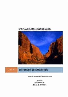 Cover BPC-PLANNING FORECASTING MODEL