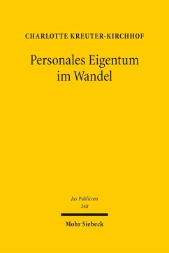 Personales Eigentum im Wandel (eBook, PDF) - Kreuter-Kirchhof, Charlotte