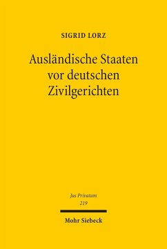 Cover Ausländische Staaten vor deutschen Zivilgerichten (eBook, PDF)