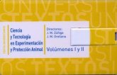 Ciencia y tecnología en experimentación : protección animal I-II Ciencia y tecnología en experimentación : protección animal I-II
