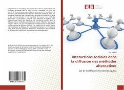 Interactions sociales dans la diffusion des méthodes alternatives - Sessou, Eric