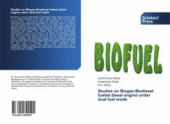 Studies on Biogas-Biodiesel fueled diesel engine under dual fuel mode - Mahla, Sunil Kumar;Singh, Amandeep;Sidhu, G. S.