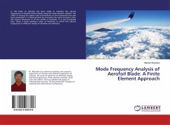 Mode Frequency Analysis of Aerofoil Blade: A Finite Element Approach