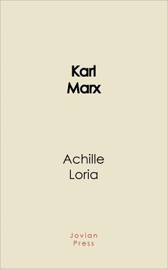 Karl Marx (eBook, ePUB) - Loria, Achille