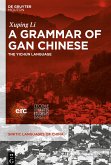 A Grammar of Gan Chinese