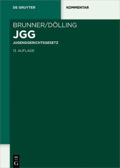 Jugendgerichtsgesetz (eBook, PDF) - Brunner, Rudolf; Dölling, Dieter