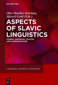 Cover Aspects of Slavic Linguistics (eBook, ePUB)