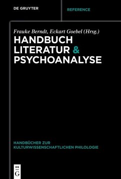 Cover Handbuch Literatur & Psychoanalyse (eBook, PDF)