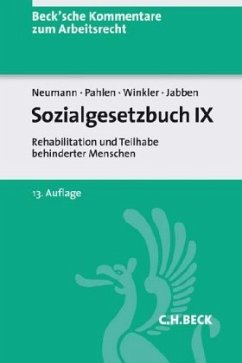 Sozialgesetzbuch (SGB) IX, Kommentar .