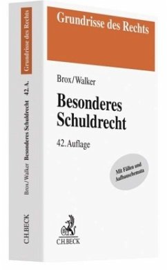Besonderes Schuldrecht - Brox, Hans;Walker, Wolf-Dietrich