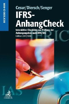 IFRS-AnhangCheck DVD Edition 2017/2018, 1 CD-ROM