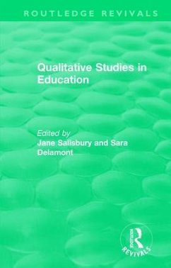 Cover Qualitative Studies in Education (1995)