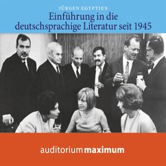 Einführung in die deutschsprachige Literatur nach 1945 (Ungekürzt) (MP3-Download) - Egyptien, Jürgen