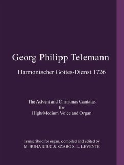 Georg Philipp Telemann Harmonischer Gottes-Dienst 1726 - M. Buhaiciuc; Szabó S. L. Levente