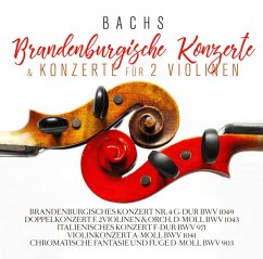 Bachs Brandenburg.Konzerte U.Konzerte F.2 Violin - Bach,Johann Sebastian-Philharmon.Orchester Bamber