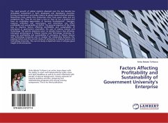 Factors Affecting Profitability and Sustainability of Government University's Enterprise