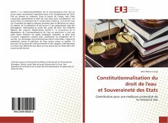 Constitutionnalisation du droit de l'eau et Souveraineté des Etats - Nzovu Luvuji, Aser