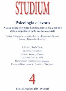 Studium- Psicologia e lavoro: Nuove prospettive per l’orientamento e la gestione delle competenze nello scenario attuale (eBook, ePUB) - Balducci, Diego; Bertani, Barbara; Borghesi, Massimo; Cappelletti, Vincenzo; Claudio Bosio, A.; D'Angelo, Chiara; D'Errico, Claudio; Dalla Torre, Giuseppe; Felice Casola, Carlo; Galuppo, Laura; Reverberi, Eleonora; Ripamonti, Silvio; Scaratti, Giuseppe; Scornajenghi, Antonio; Versace, Eliana; Villa, Claudio