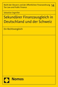 Cover Sekundärer Finanzausgleich in Deutschland und der Schweiz
