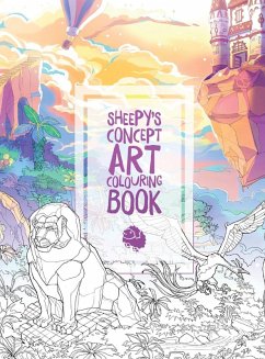 Cover MrSuicideSheep's Concept Art Colouring Book