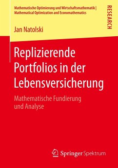 Replizierende Portfolios in der Lebensversicherung - Natolski, Jan