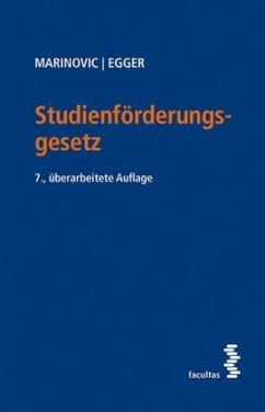 Studienförderungsgesetz - Marinovic, Alexander;Egger, Alexander