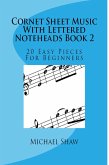 Cornet Sheet Music With Lettered Noteheads Book 2 (eBook, ePUB)