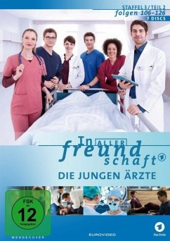 In aller Freundschaft - Die jungen Ärzte - Staffel 3 - Teil 2 (Folgen 106-126) DVD-Box - Staffel 3.27 Dvds