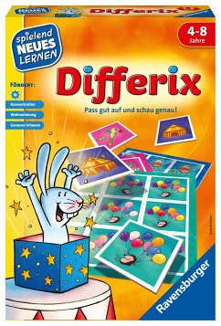 Ravensburger 24930 - Differix - Spielen und Lernen für Kinder, Lernspiel für Kinder von 4-8 Jahren, Spielend Neues Lernen für 1-4 Spieler