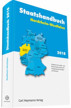 Cover Staatshandbuch Nordrhein-Westfalen 2018 / Staatshandbuch