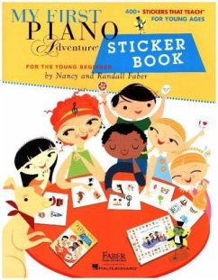 My First Piano Adventure Sticker Book - Faber, Randall;Faber, Nancy