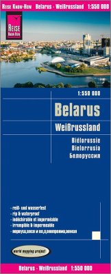 Reise Know-How Landkarte Belarus / Weißrussland (1:550.000). Bielorussie / Bielorrusia