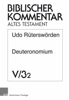 Deuteronomium (13,1-19) / Biblischer Kommentar Altes Testament 5/3/2, Tl.2/2 - Rüterswörden, Udo