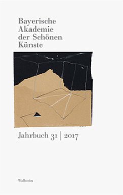 Cover Bayerische Akademie der Schönen Künste, Jahrbuch