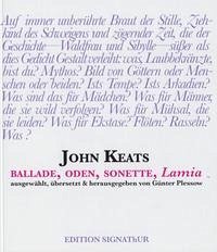 JOHN KEATS - Ballade, Oden, Sonette, LAMIA