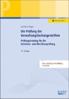 Die Prüfung der Verwaltungsfachangestellten - Scharmann, Dieter;Ickstadt, Ewald;Dinges, Marvin