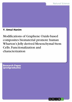 Modifications of Graphene Oxide-based composites biomaterial promote human Wharton's Jelly derived Mesenchymal Stem Cells. Functionalization and characterization (eBook, PDF)