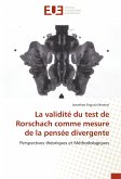 La validité du test de Rorschach comme mesure de la pensée divergente