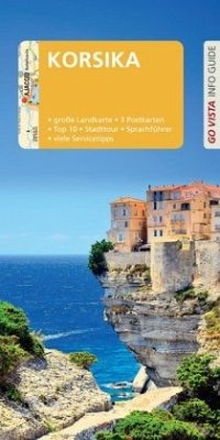 Cover Go Vista Info Guide Reiseführer Korsika, m. 1 Karte